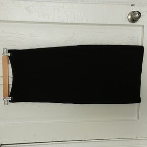 Free People Skyline Midi Skirt Black